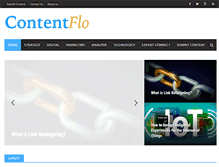 Tablet Screenshot of contentflo.com